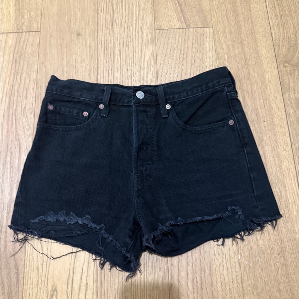 Levi 501 button up shorts
